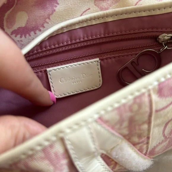 Dior cherry blossom saddle bag from 2004 - Picture 2 of 7